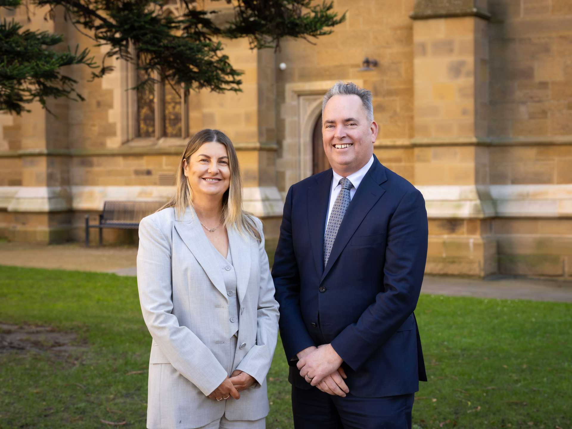 TFR Lawyers directors Bridget Rheinberger and Zac Nicholson